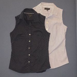 Banana Republic Sleeveless Button Ups